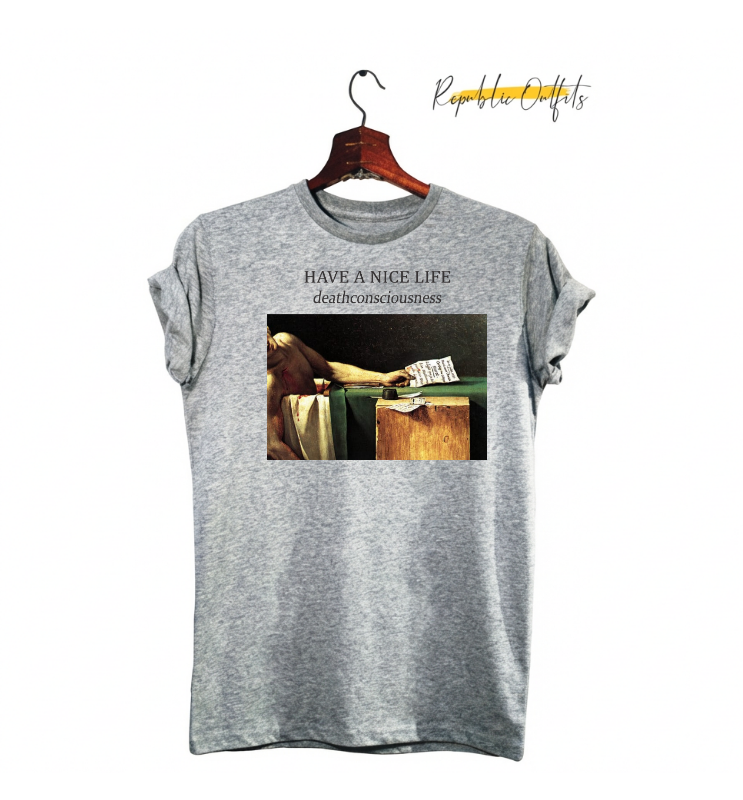 Have A Nice Life "Deathconsciousness" Graphic T-Shirt – 180 GSM 100% Pure Cotton | Premium DTG Printed