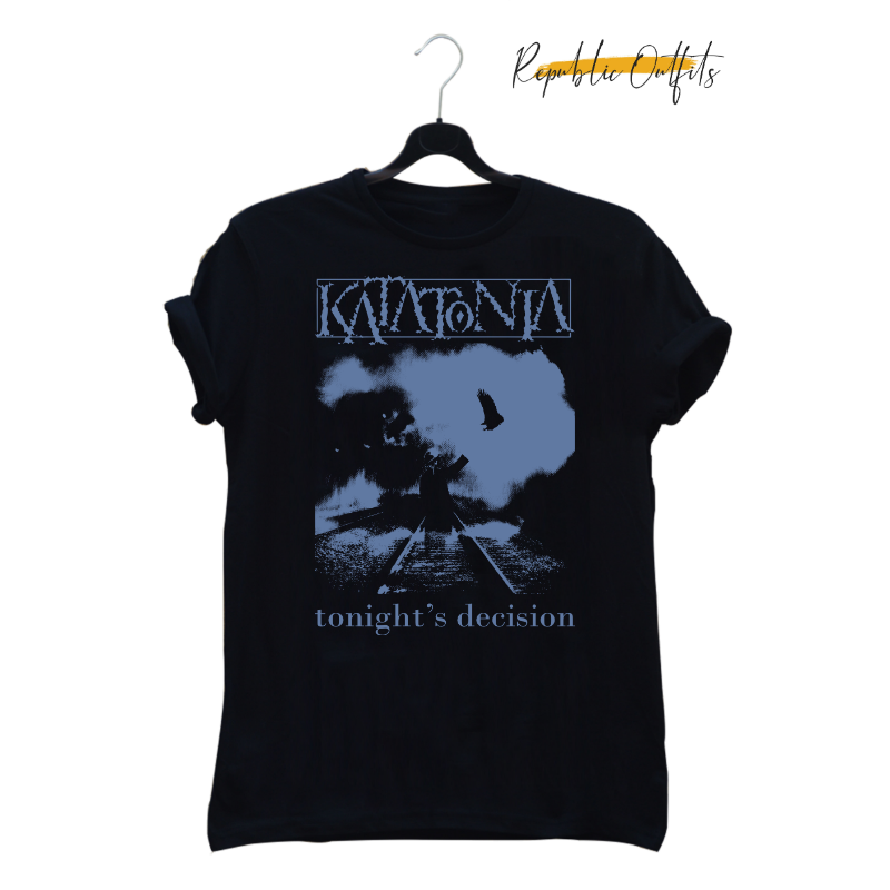 Katatonia Tonight's Decision Graphic T-Shirt – 100% Cotton | Screen Printed