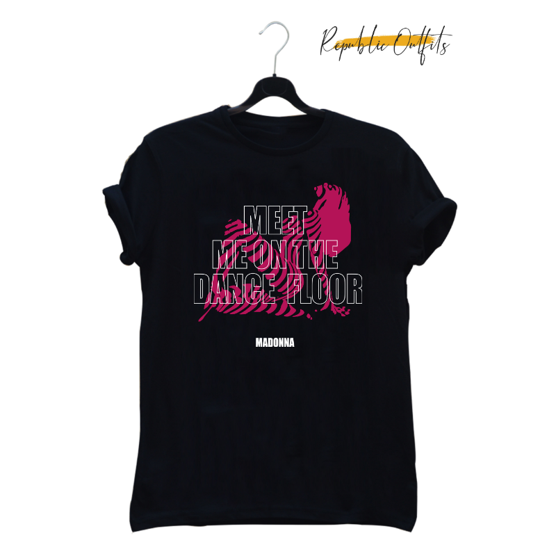 Meet Me on the Dance Floor Graphic T-Shirt – 100% Cotton | Screen Printed