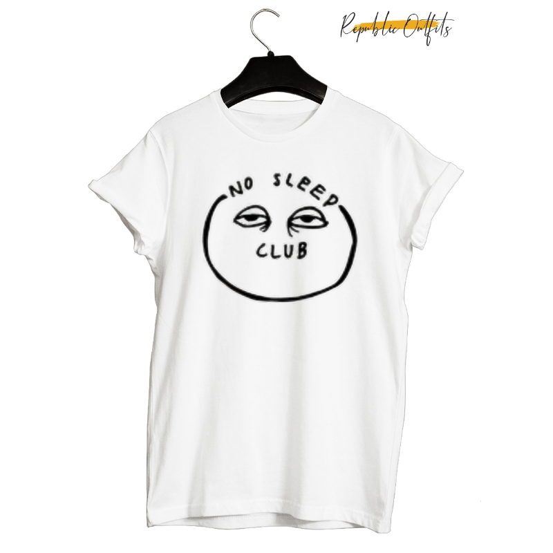 No sleep club T-shirt