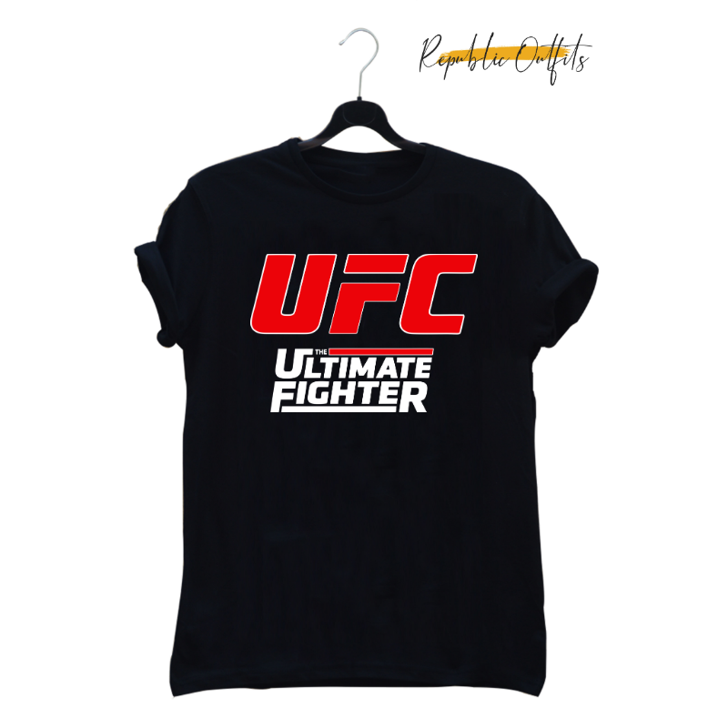 UFC Ultimate Fighter Graphic T-Shirt – 100% Cotton | Screen Printed