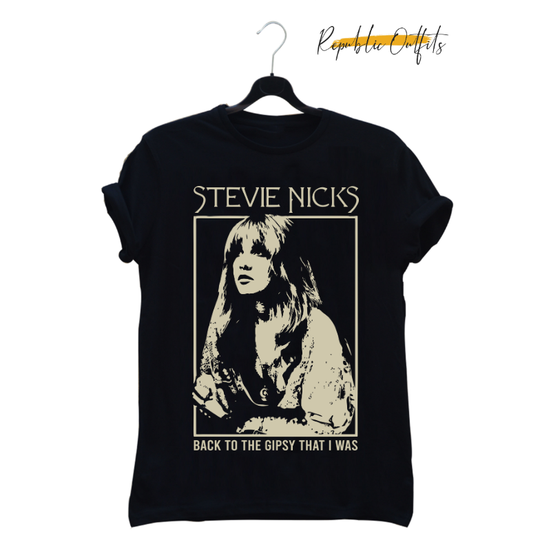 Stevie Nicks Graphic T-Shirt – 100% Cotton | Screen Printed