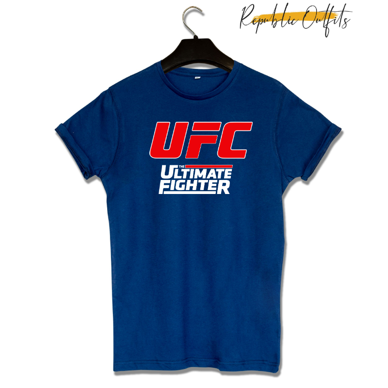 UFC Ultimate Fighter Graphic T-Shirt – 100% Cotton | Screen Printed