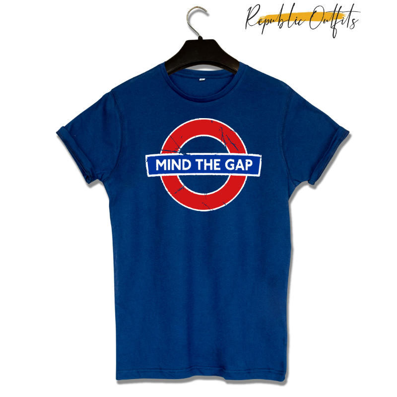 Mind the Gap Graphic T-Shirt – 100% Cotton | Screen Printed