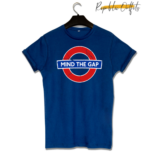 Mind the Gap Graphic T-Shirt – 100% Cotton | Screen Printed