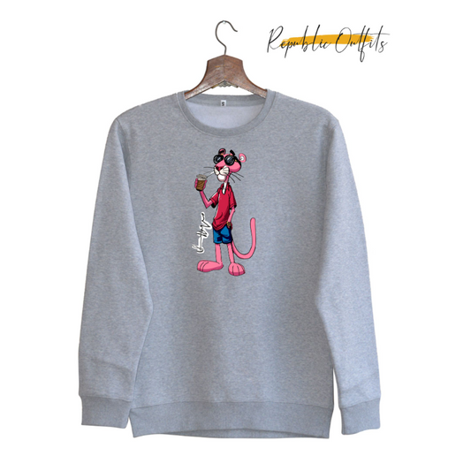 Pink Panther Coffee Sweatshirt