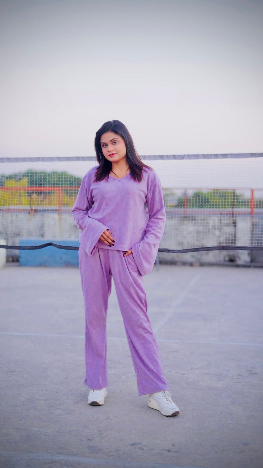 Dropped Needle Two-Piece Co-Ord Set