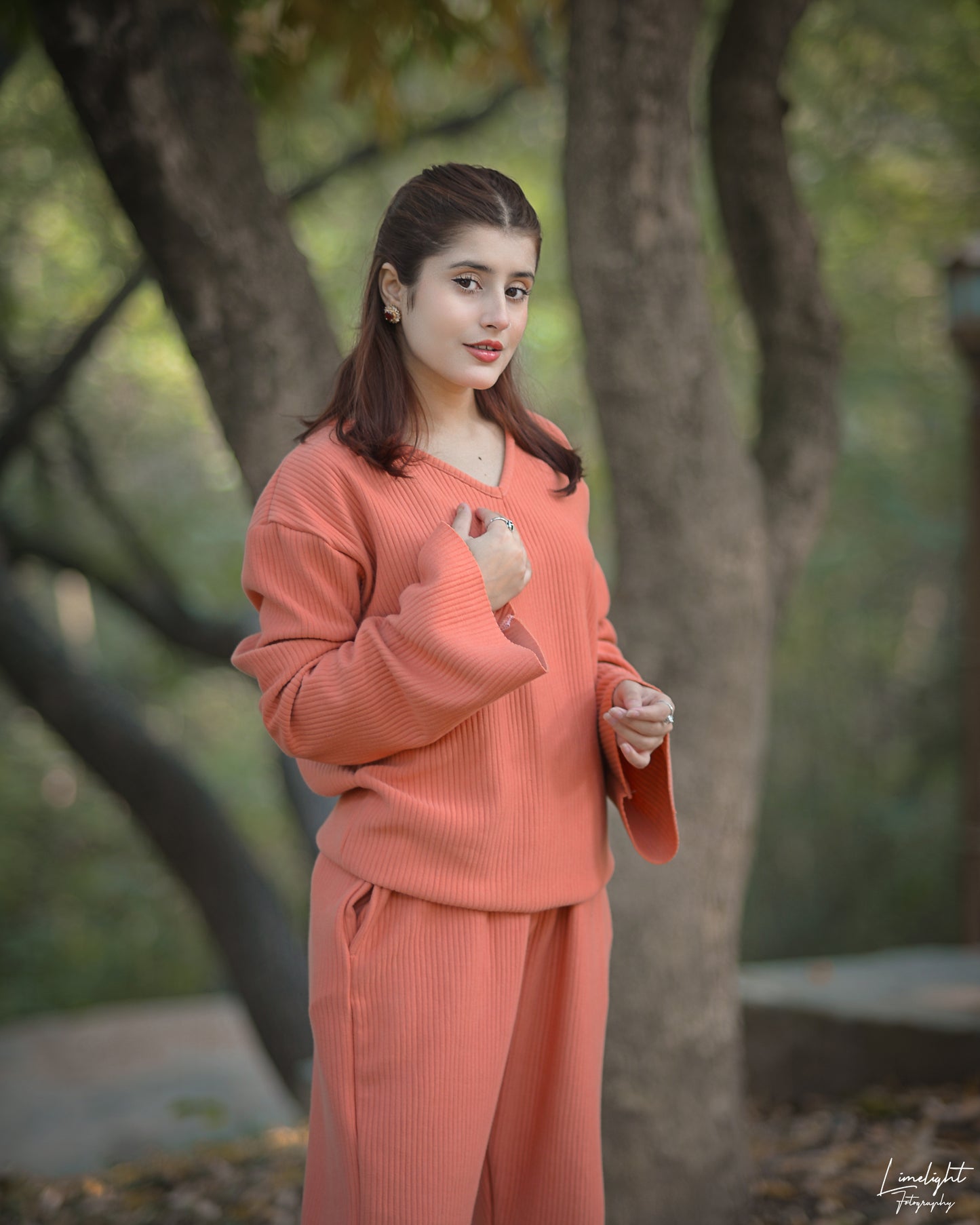 Dropped Needle Two-Piece Co-Ord Set