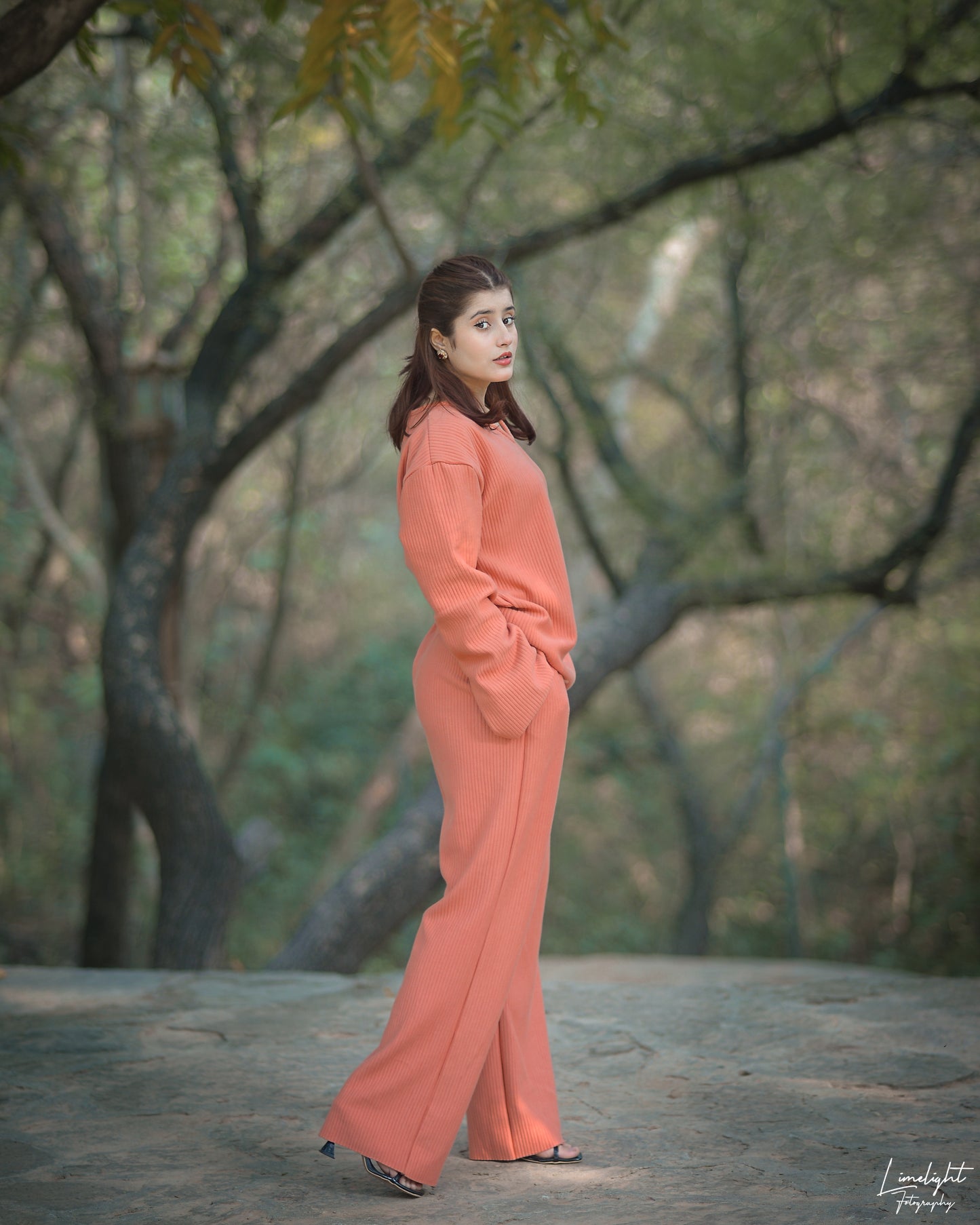 Dropped Needle Two-Piece Co-Ord Set