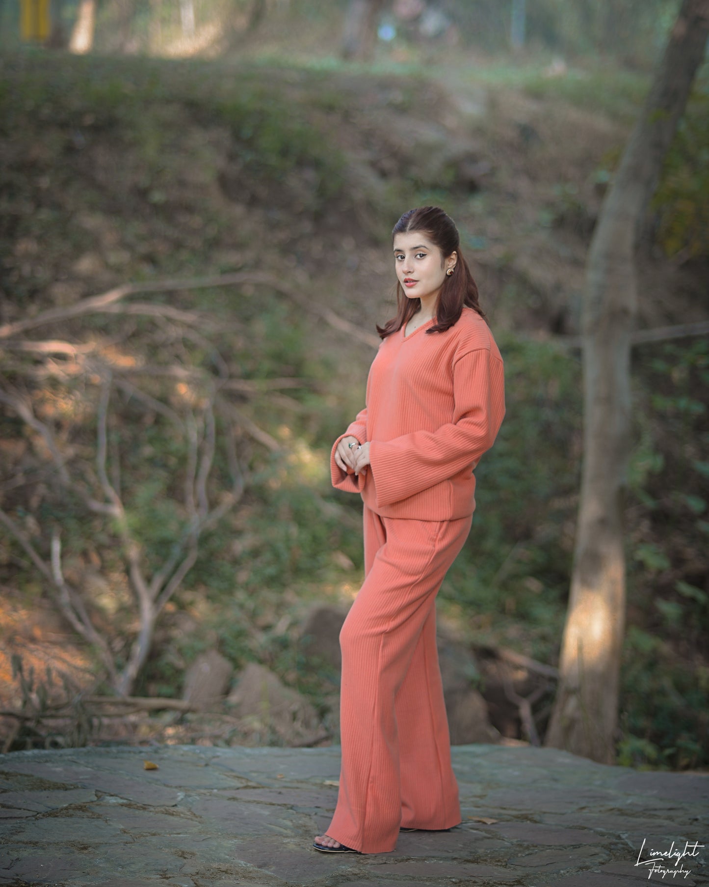 Dropped Needle Two-Piece Co-Ord Set