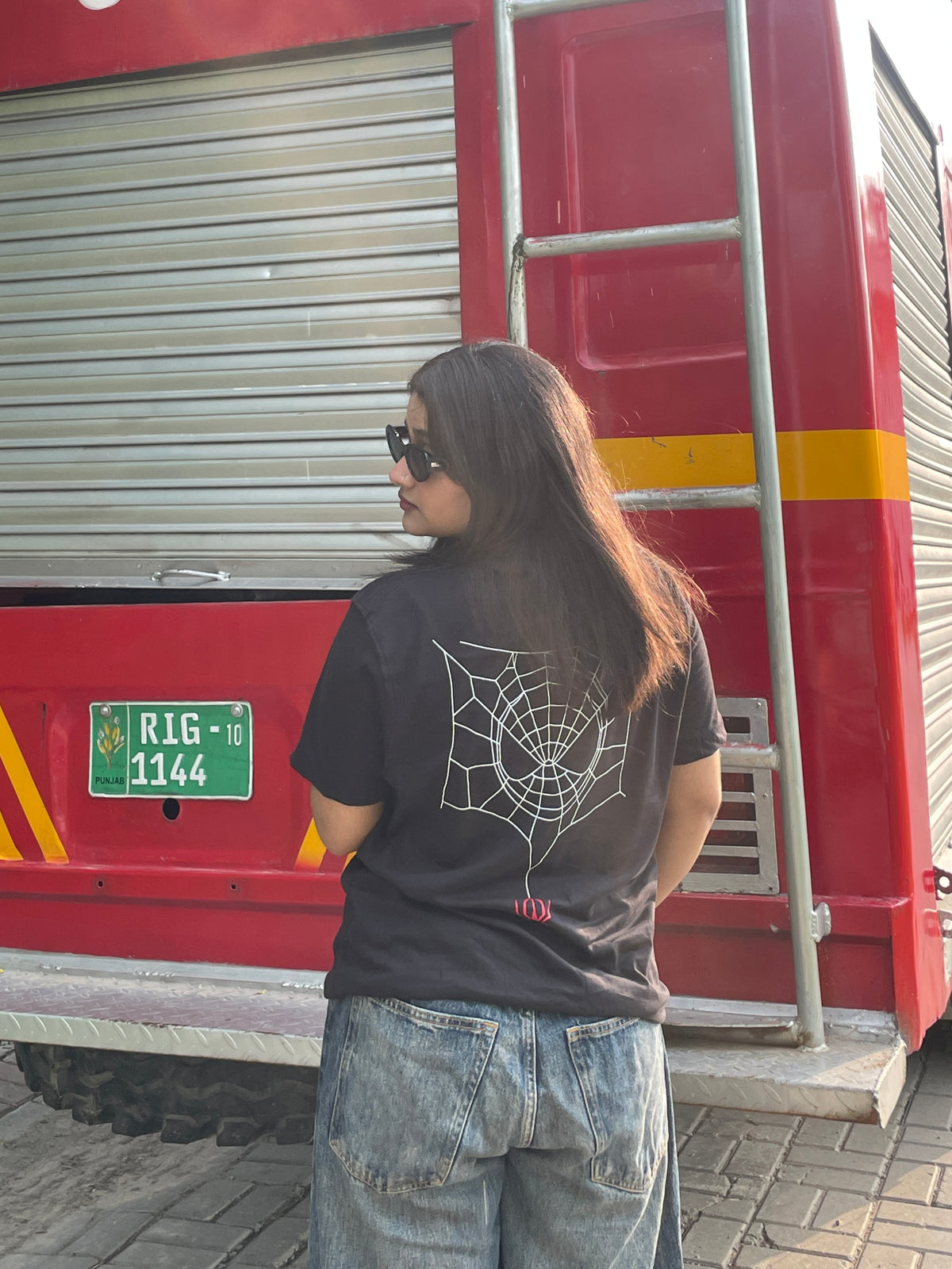 Marvel-Inspired Spider Graphic T-Shirt – Front & Back Screen Print | 100% Cotton