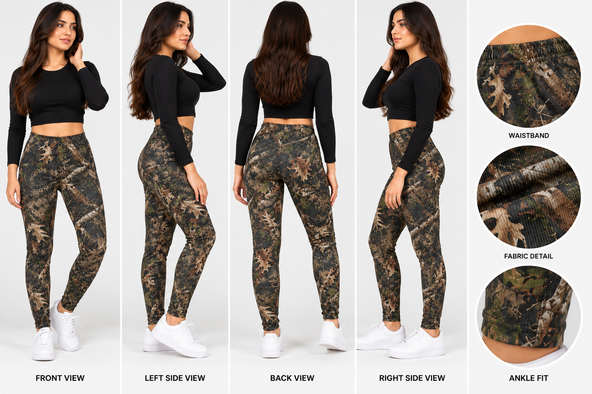 Camouflage Cotton Rib Tights – Outdoor Essentials
