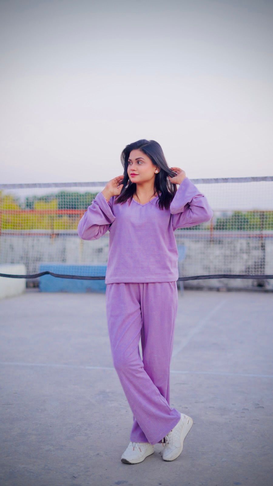 Dropped Needle Two-Piece Co-Ord Set