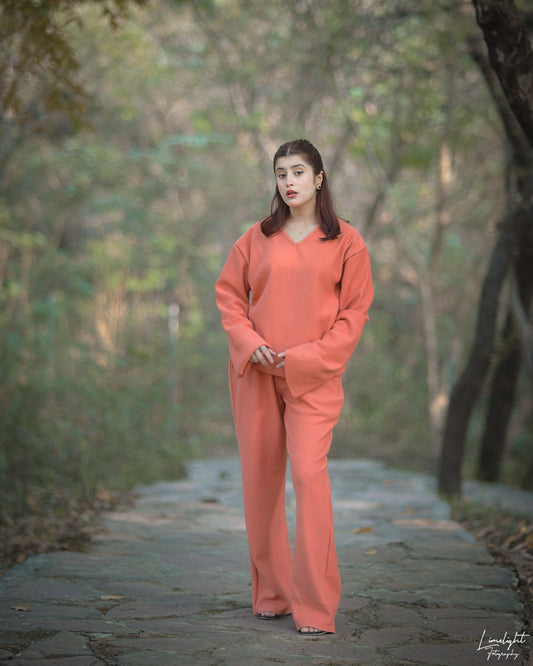 Dropped Needle Two-Piece Co-Ord Set