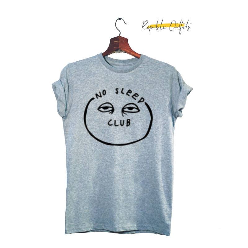 No sleep club T-shirt