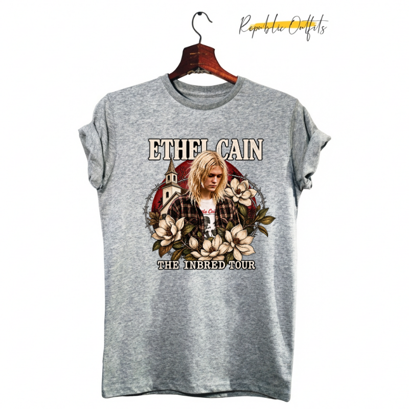 Ethel Cain – The Inbred Tour Graphic Printed T-Shirt | 100% Cotton, 180 GSM