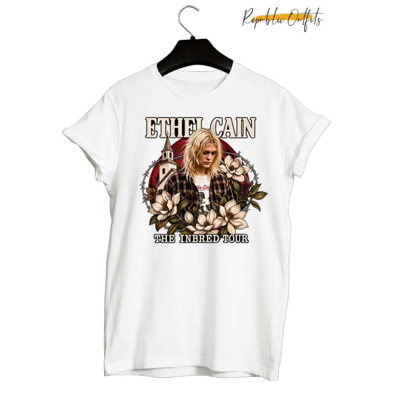 Ethel Cain – The Inbred Tour Graphic Printed T-Shirt | 100% Cotton, 180 GSM