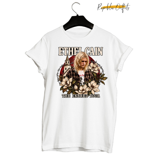 Ethel Cain – The Inbred Tour Graphic Printed T-Shirt | 100% Cotton, 180 GSM