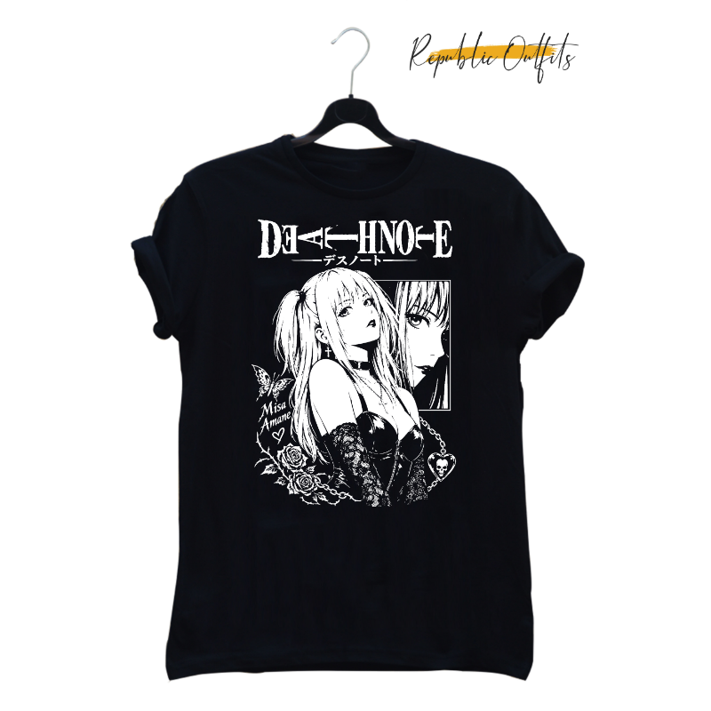 Death Note Anime Graphic T-Shirt– 100% Cotton | Screen Printed