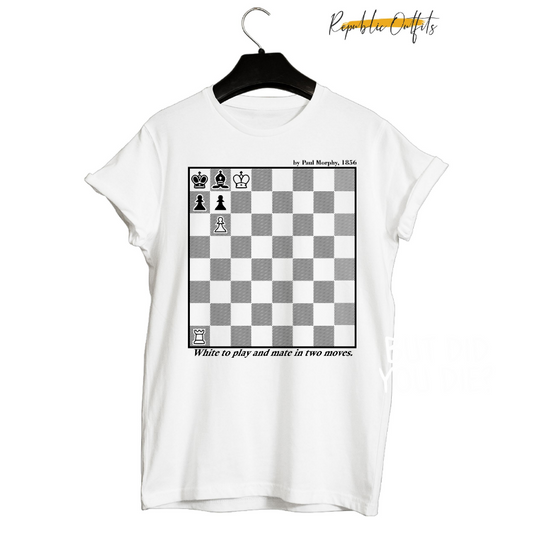 Paul Morphy 1856 Chess Graphic T-Shirt