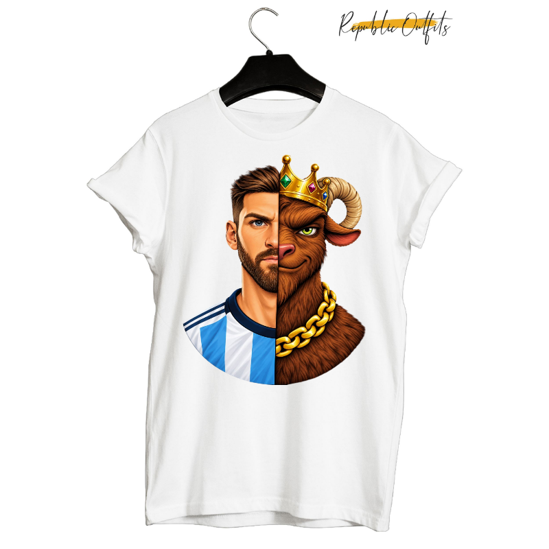 King & Beast Graphic T-Shirt– 100% Cotton | Direct to Garment Printed