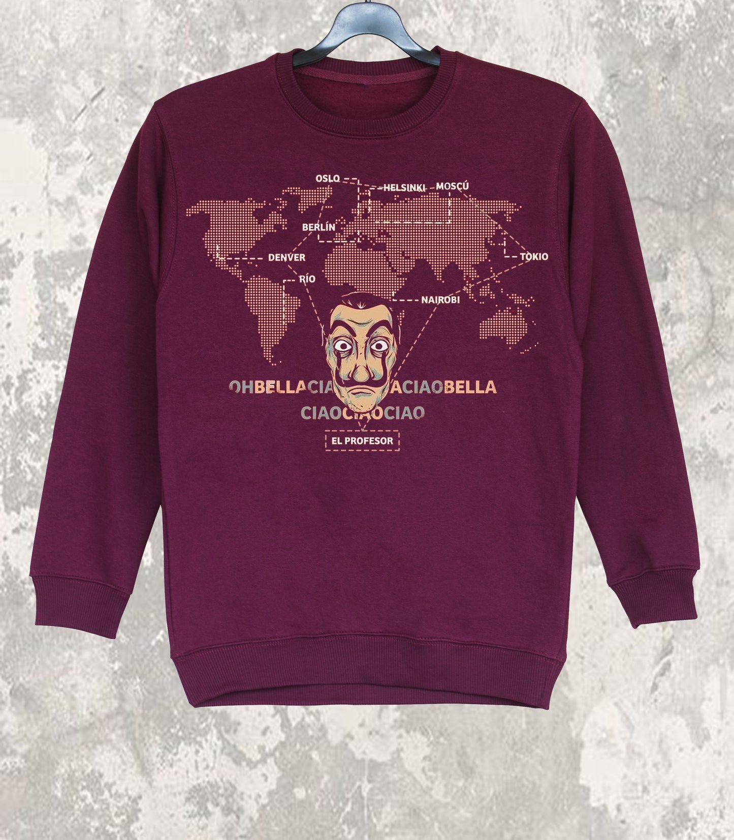 Heist Map Sweatshirt