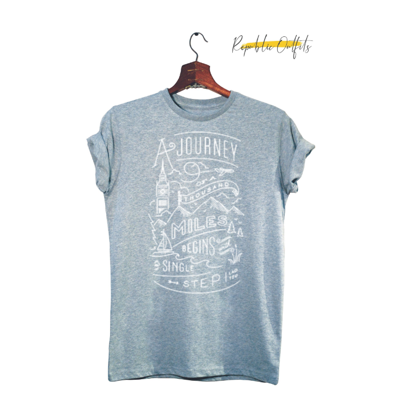 "A Journey of a Thousand Miles" T-Shirt