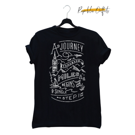 "A Journey of a Thousand Miles" T-Shirt