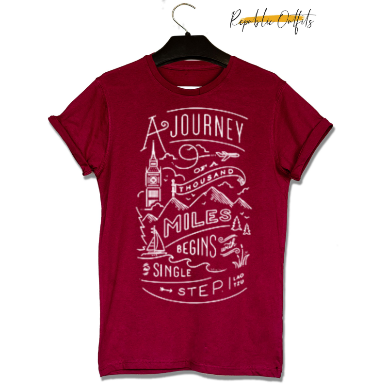 "A Journey of a Thousand Miles" T-Shirt