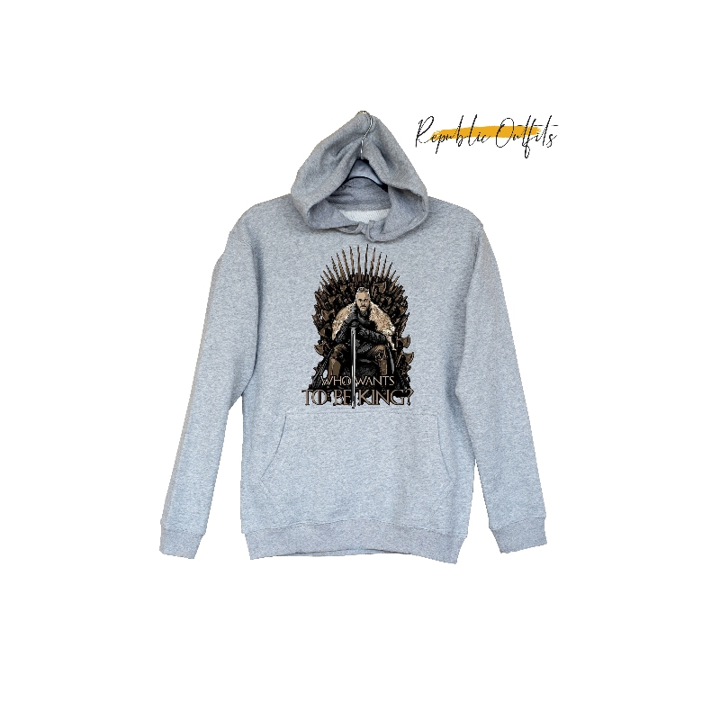 Ragnar "Who Wants to Be King?" Hoodie