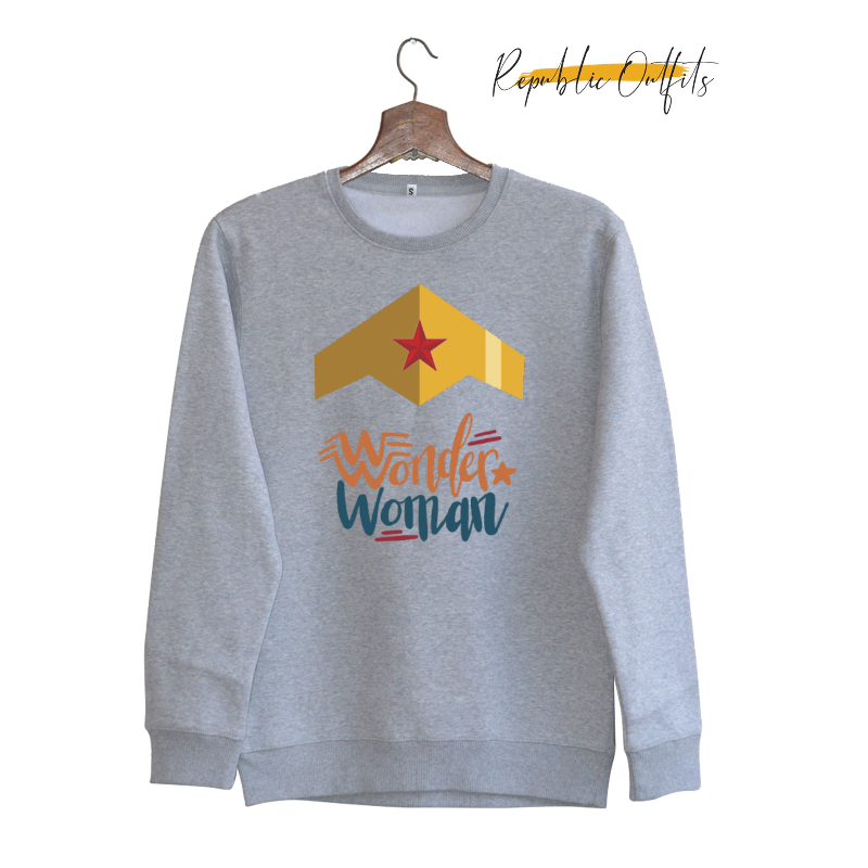 Wonder Woman Crown Sweatshirt