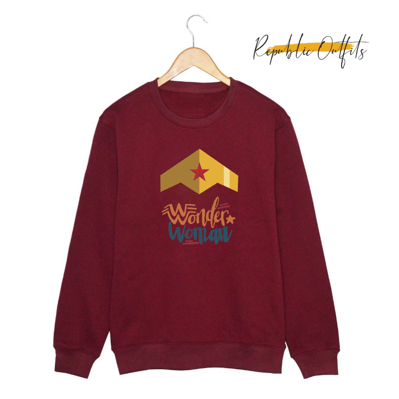 Wonder Woman Crown Sweatshirt