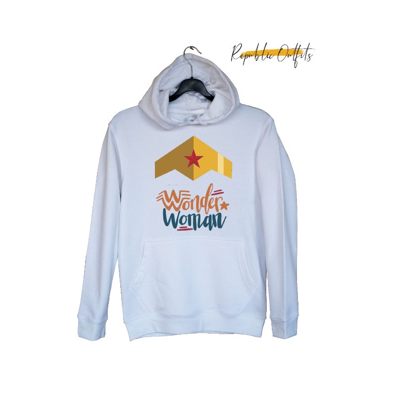 Wonder Woman Crown Hoodie