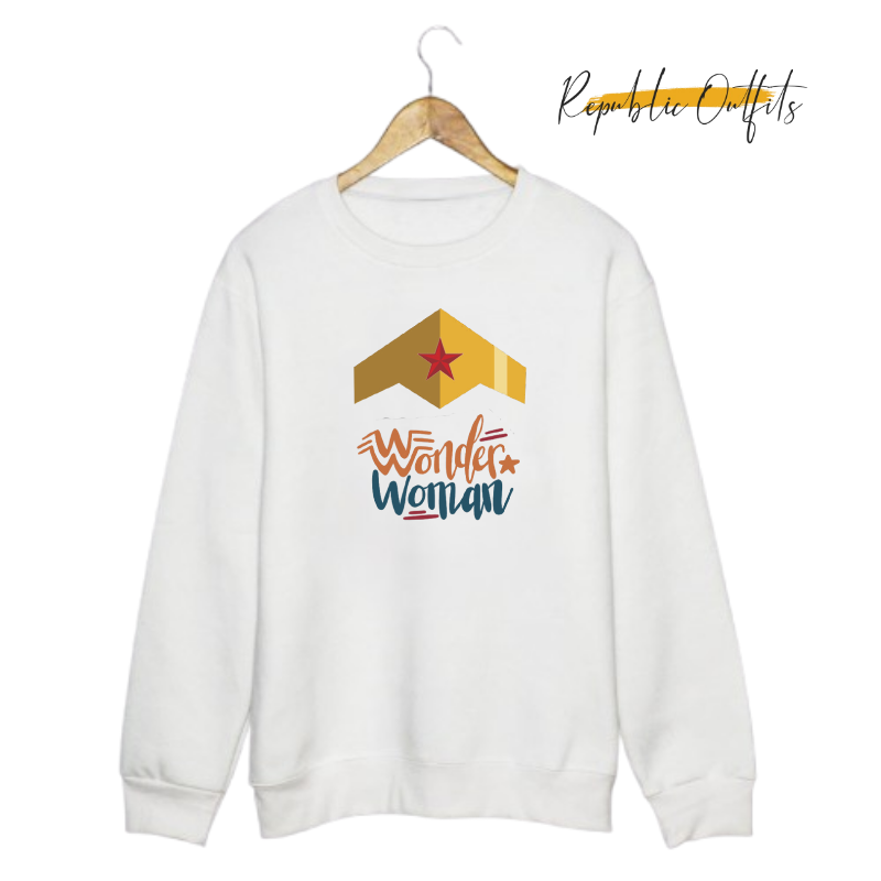 Wonder Woman Crown Sweatshirt