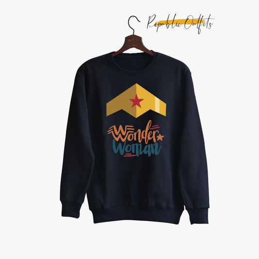 Wonder Woman Crown Sweatshirt