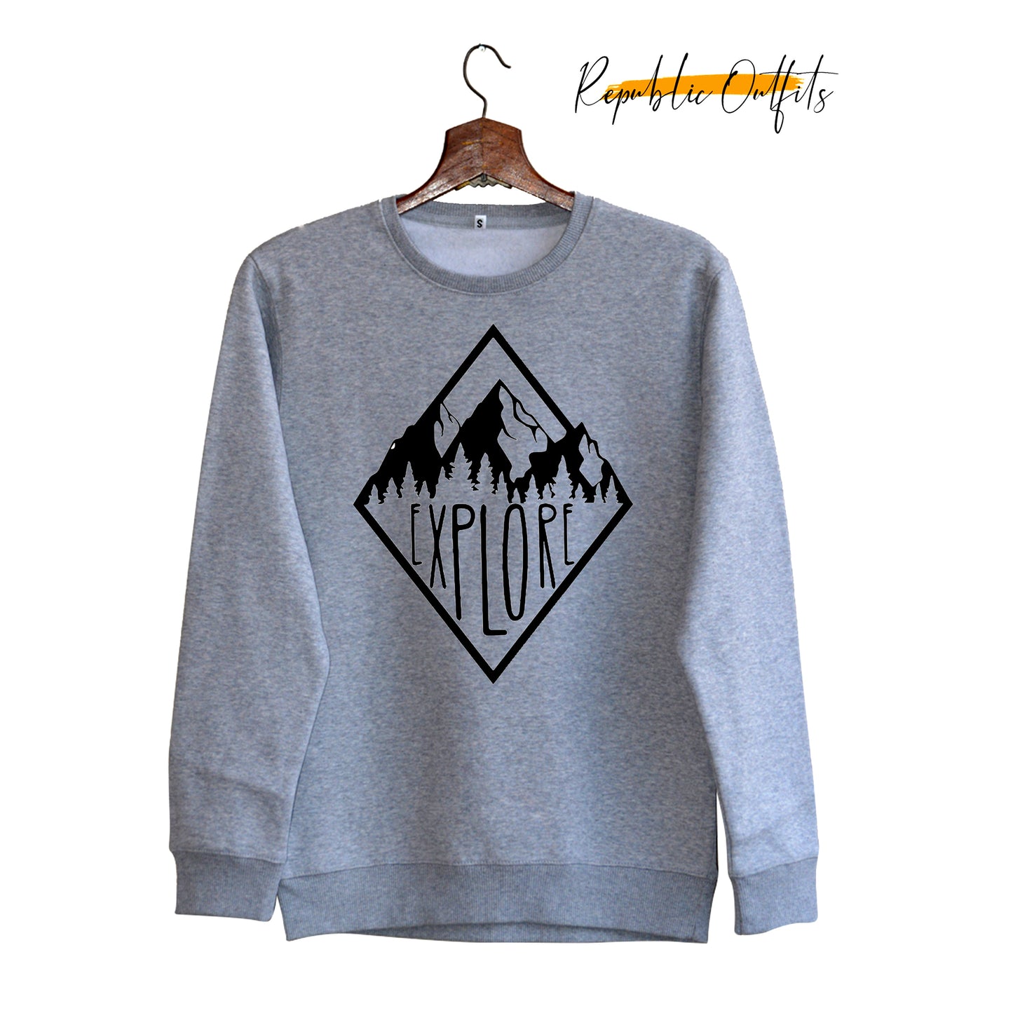 Explore Grey Sweatshirt