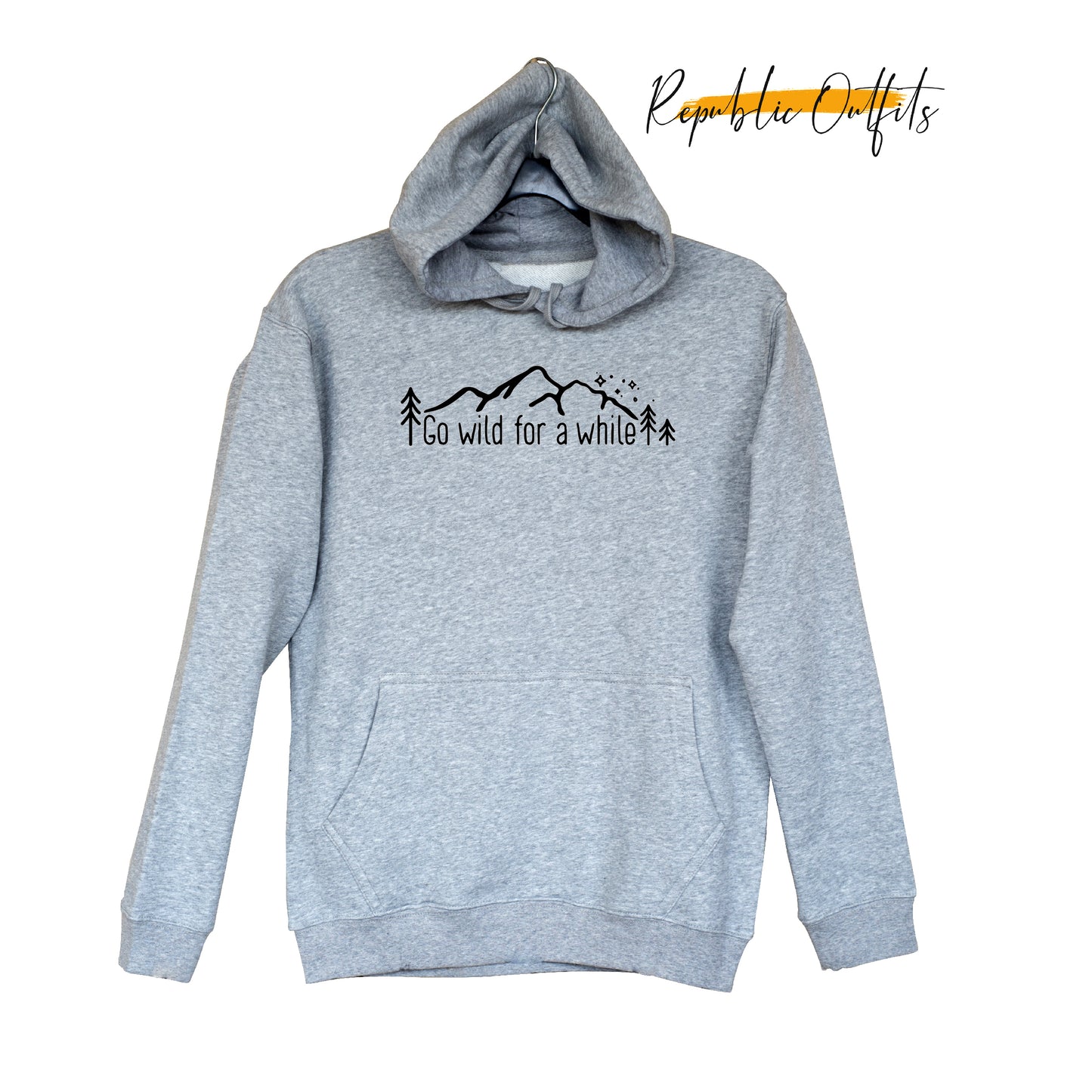 Go Wild Grey Hoodie