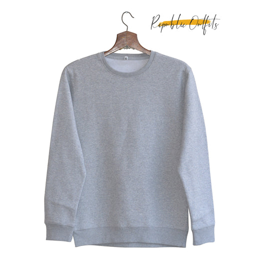Plain Grey Sweatshirt