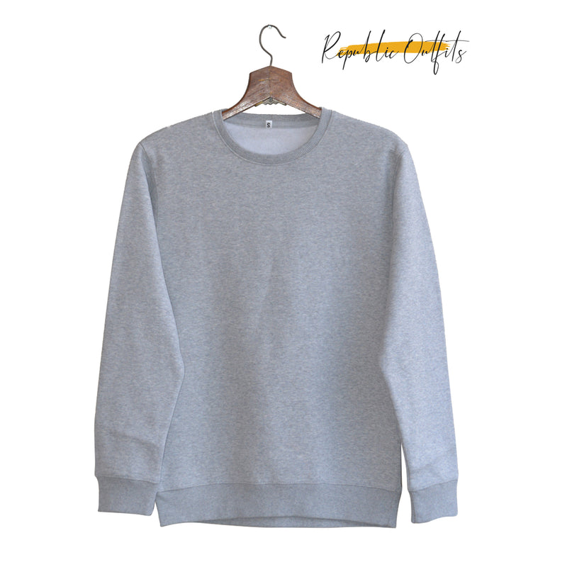 Plain Grey Sweatshirt