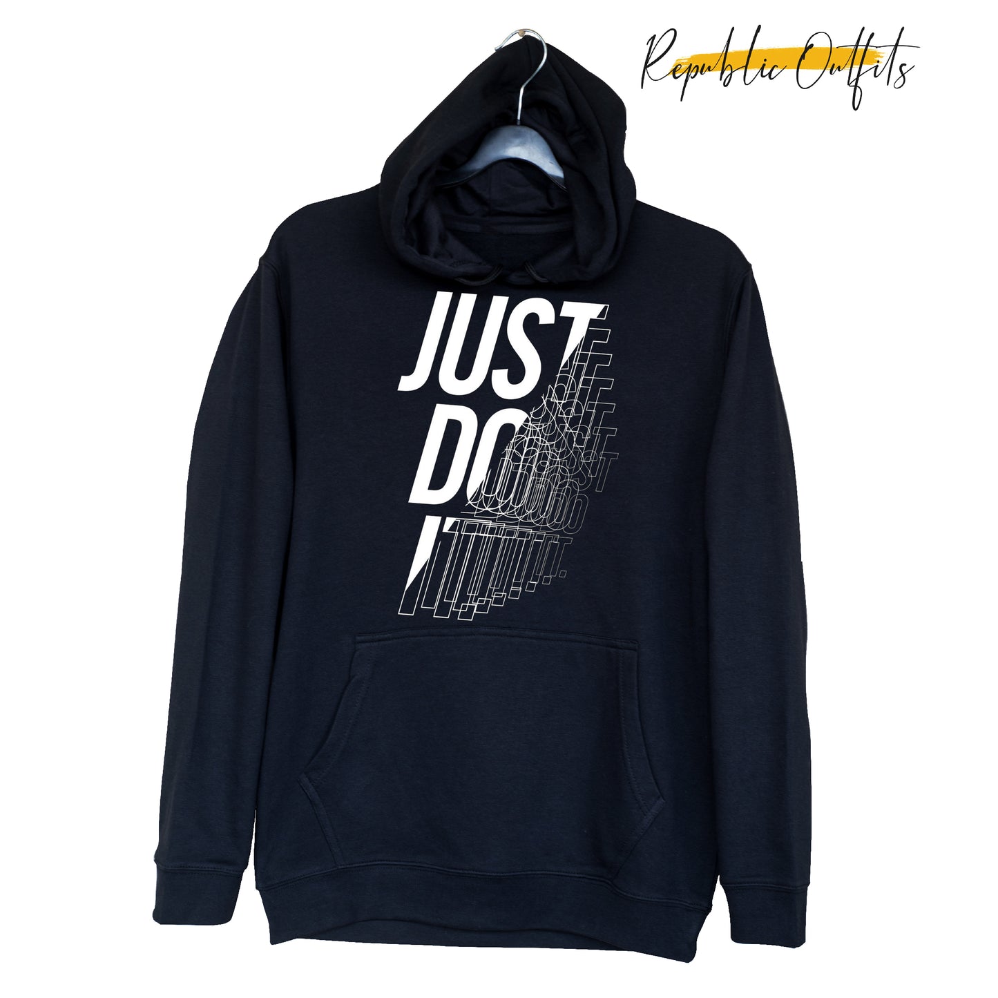 Just Do It Black Hoodie