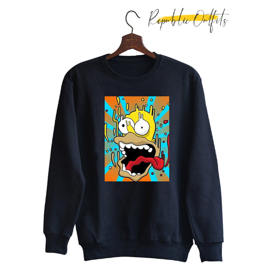 Homer Black Sweatshirt