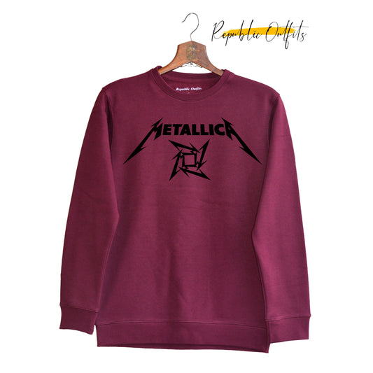 Metal Maroon Sweatshirt