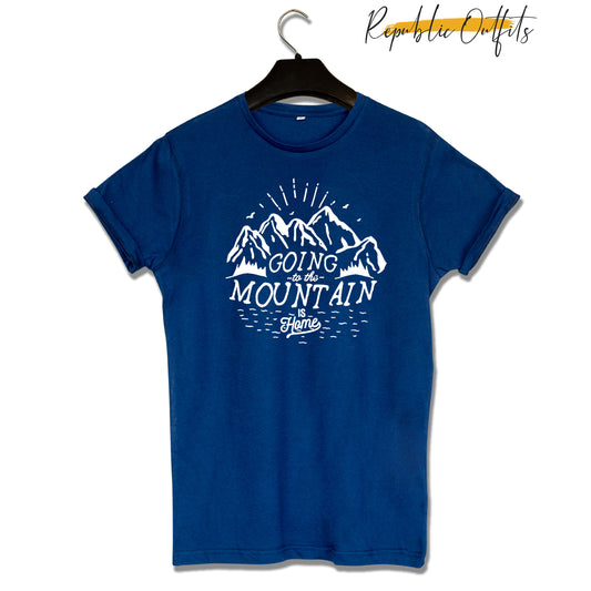 Mountains is Home Tee