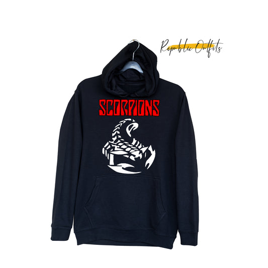Scorpions Red Hoodie