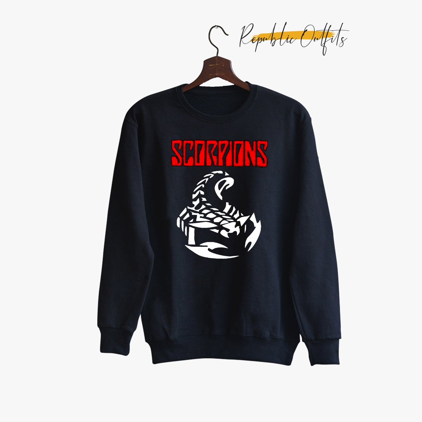 Scorpions Red Sweatshirt